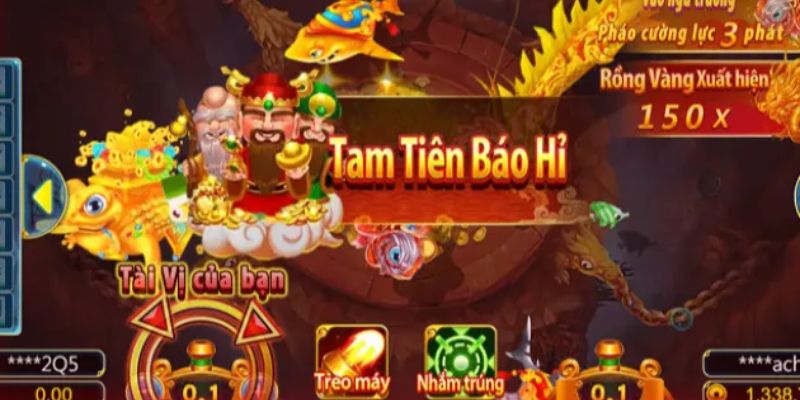 Tam tiên bắn cá là tựa game được yêu thích tại 79King