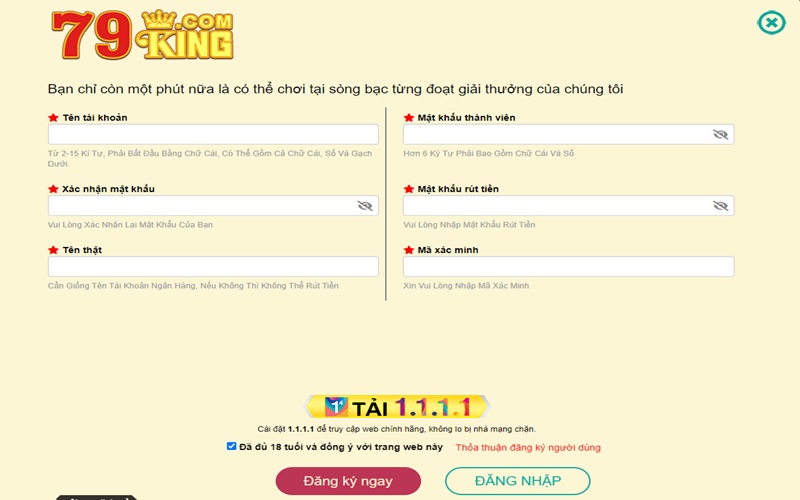 Hướng dẫn tham gia cá cược tại nhà cái 79king1 Hướng dẫn tham gia cá cược tại nhà cái 79king1