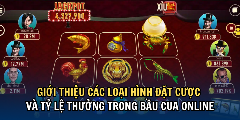 Giới thiệu các loại hình đặt cược và tỷ lệ thưởng trong Bầu Cua Online Giới thiệu các loại hình đặt cược và tỷ lệ thưởng trong Bầu Cua Online